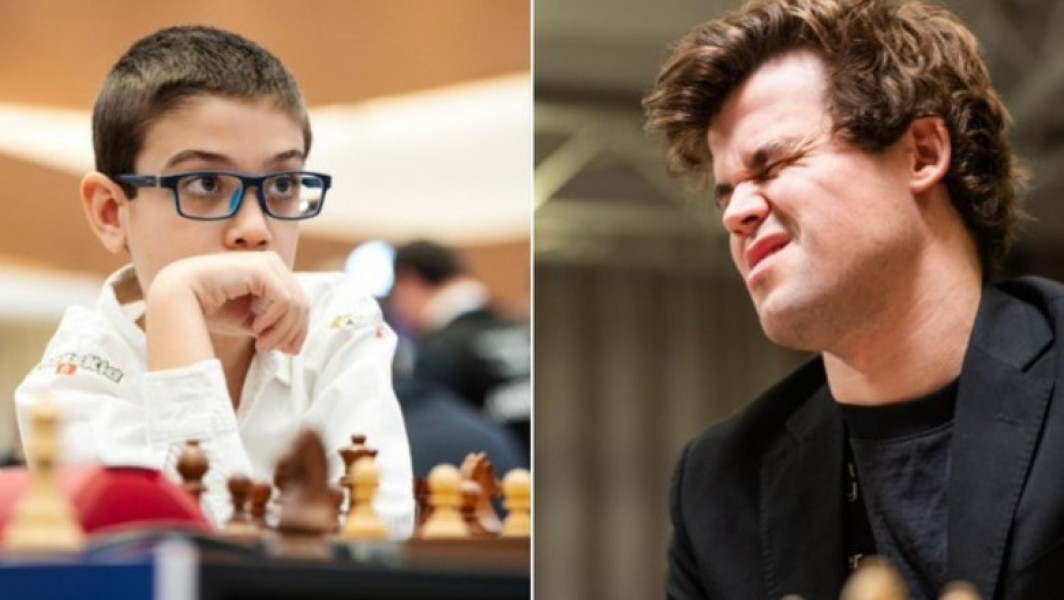 Uluitor! Un băiat de 10 ani a învins campionul mondial la șah Magnus Carlsen