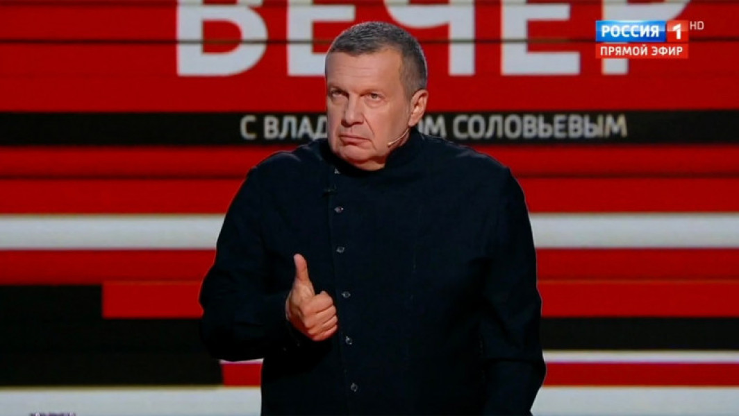 Propagandistul lui Putin, invitat să-și mute studioul la Belgorod după ce a făcut "isterici" pe localnicii bombați