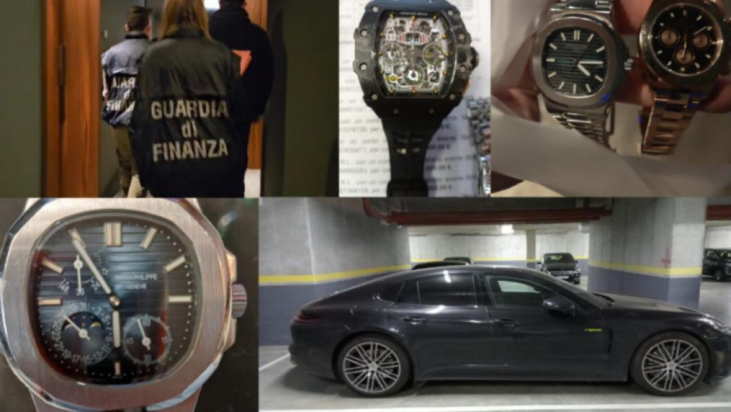 Confiscări de peste 600 milioane de euro, inclusiv un Lamborghini și un Porsche într-un caz Nofraude cu fonduri UE în valoare de 800 de miliarde de euro