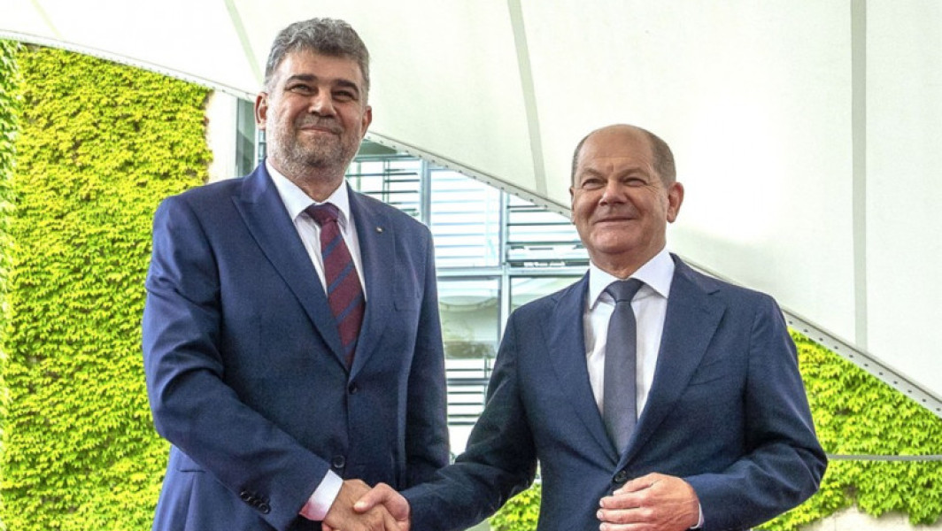 Cancelara Germaniei Olaf Scholz vine în România pentru discuții cu premierul Marcel Ciolacu.