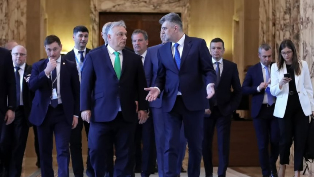 Marcel Ciolacu și Viktor Orban au discutat despre prioritățile președinției Ungariei la Consiliul UE