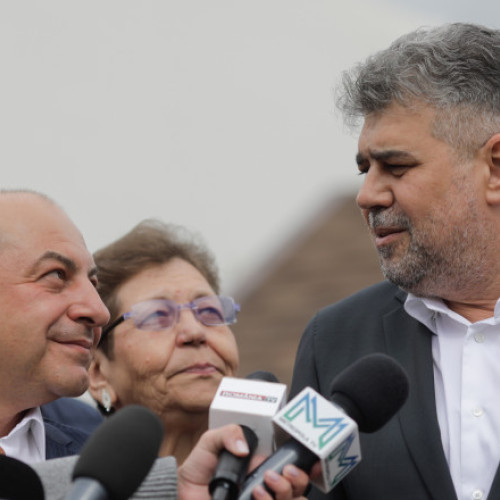 Cătălin Cîrstoiu susține o conferință de presă, după ultimatumul lui Marcel Ciolacu