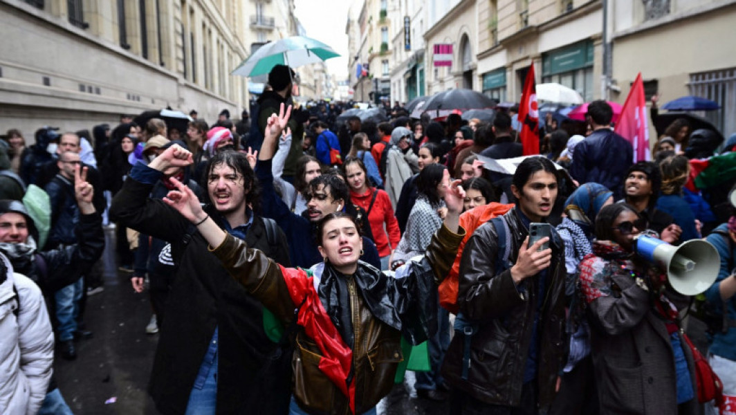 Universitatea de Ştiinţe Politice din Paris s-a închis din cauza protestelor în sprijinul palestinienilor. Studenţi în greva foamei