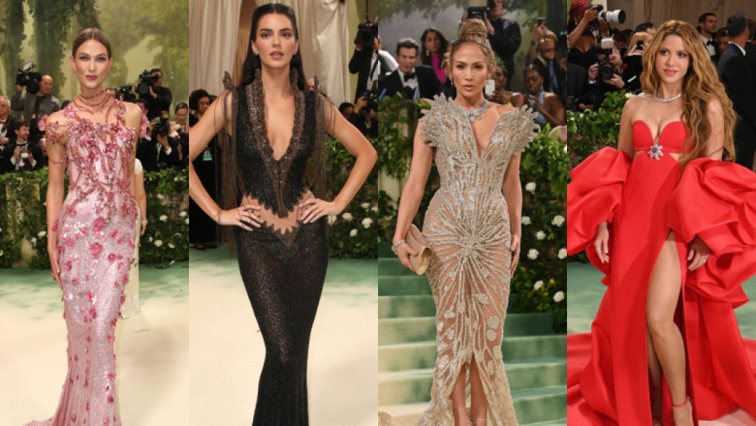 Galerie Foto Cele mai extravagante ținute de la Met Gala 2024. Un bilet la dineu a costat 75.000 de dolari