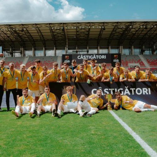 Universitatea Cluj câștigă Cupa României U18 în premieră