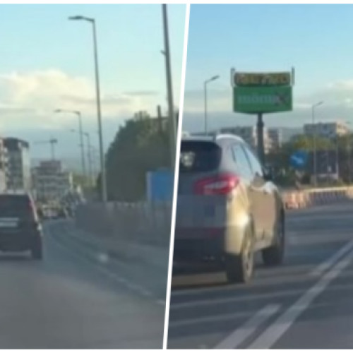 Un tânăr în traficul clujean, surprins gonea cu o viteză absurdă - VIDEO