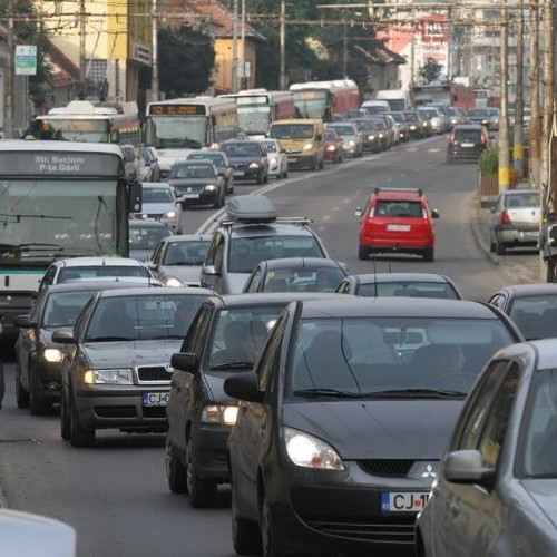 ,,Încă nu e vârful de trafic” - Cum arată harta traficului din zona metropolitană a Clujului în mijlocul zilei? - FOTO