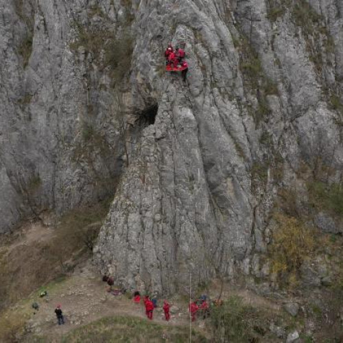 Curs de pregătire pentru salvatorii montani la Cheile Turzii