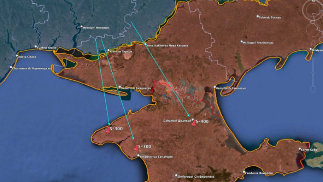 Ucraina avariază trei sisteme de apărare rusesti în Crimeea