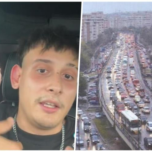 Bucureștean surprins de traficul din Cluj-Napoca