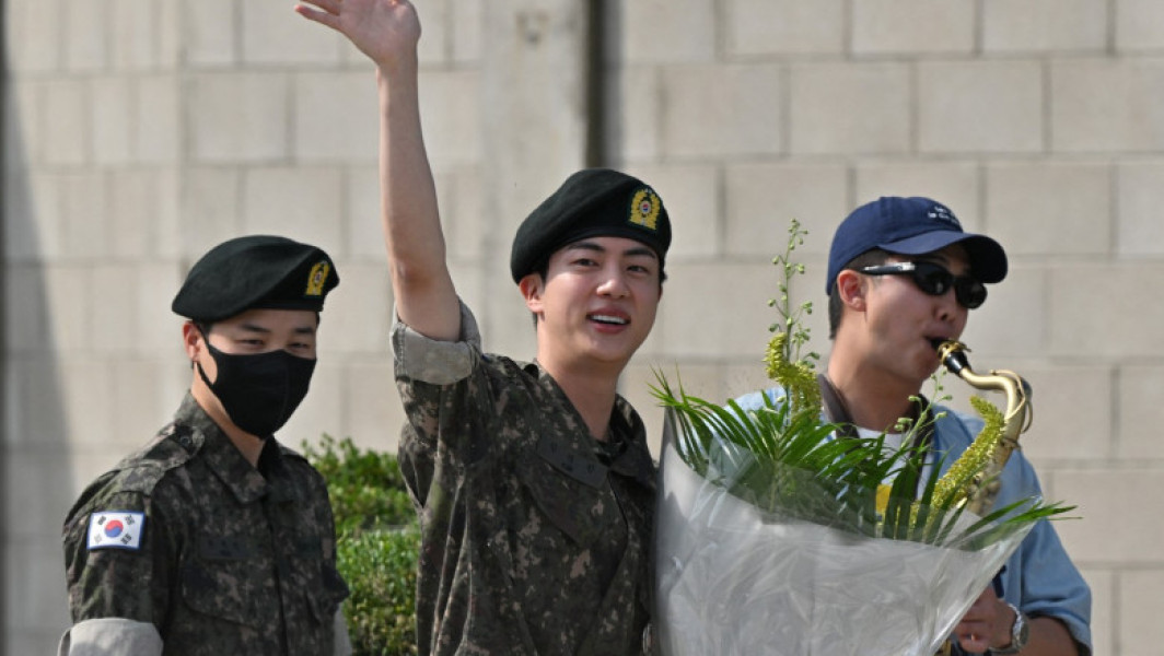 Jin, primul membru BTS lasat la vatra dupa serviciul militar obligatoriu