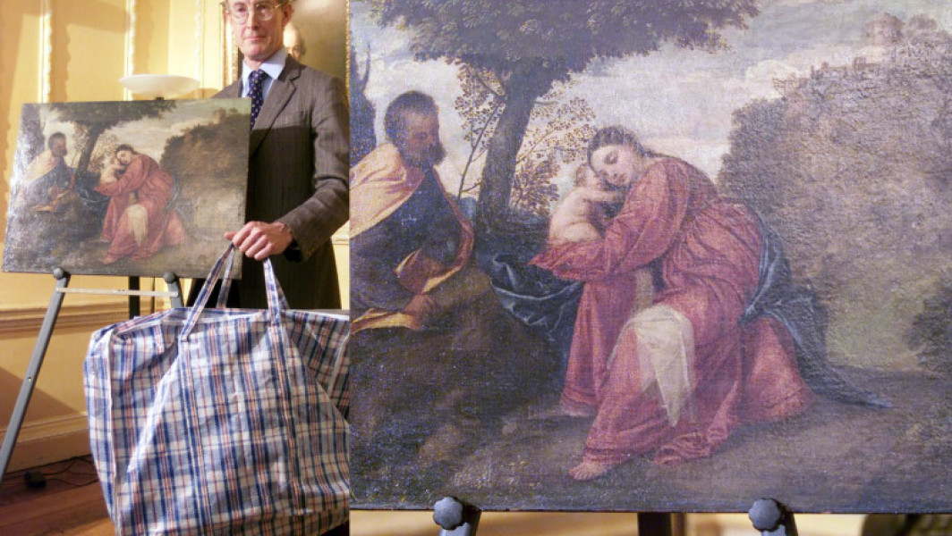 Tablou Celebru al lui Titian Vazut Din Nou la Licitatie