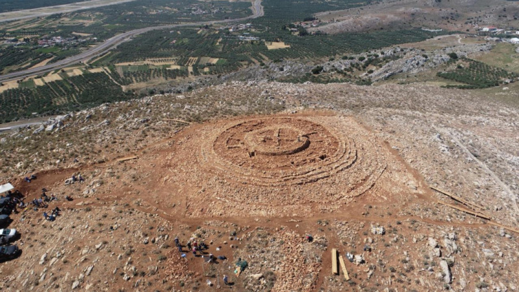 Complex monumental minoic descoperit în Creta