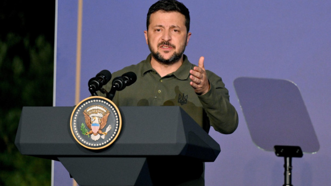 Zelenski cere liderilor G7 un "Plan Marshall" pentru Ucraina