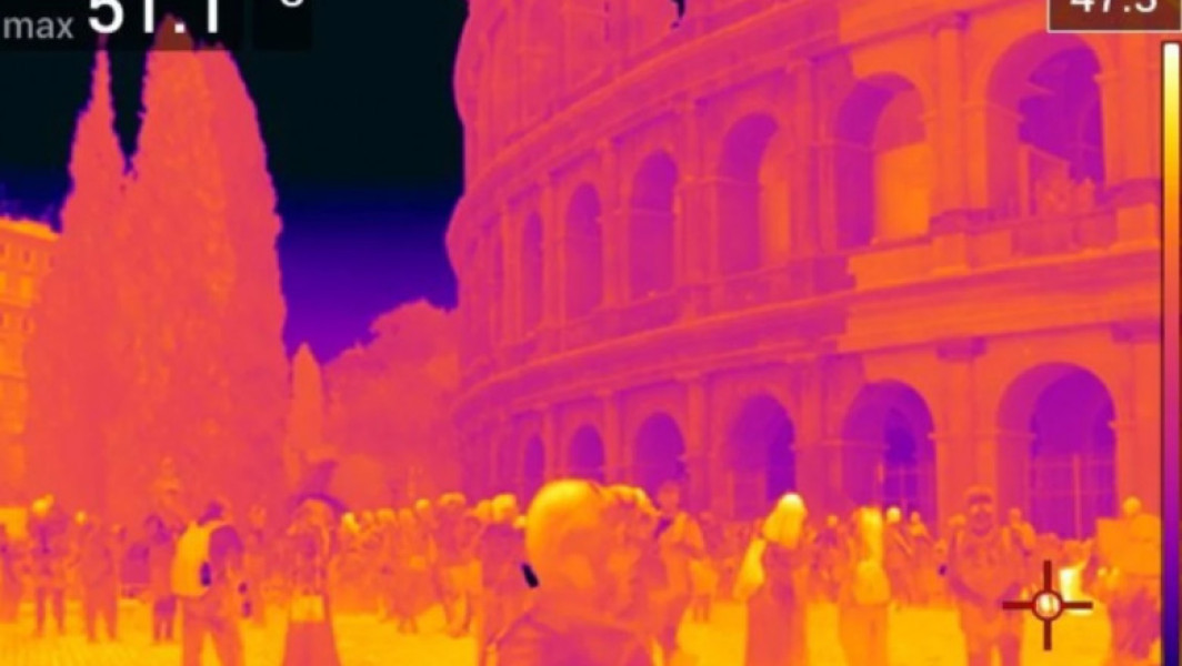 Greenpeace Italia descrie temperaturi record de peste 50°C în Roma din cauza anticiclonului "Minos"