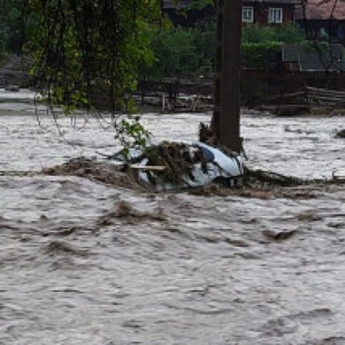 Alerta COD GALBEN de inundații emisă pentru multiple râuri din România