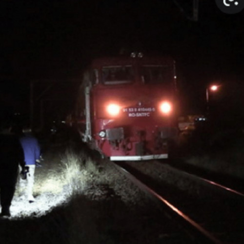 Pompierii din Cluj-Napoca au intervenit la Apahida unde un barbat a fost lovit de tren