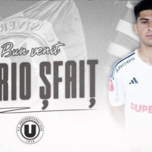 Mario Sfait este noul jucător la Universitatea Cluj