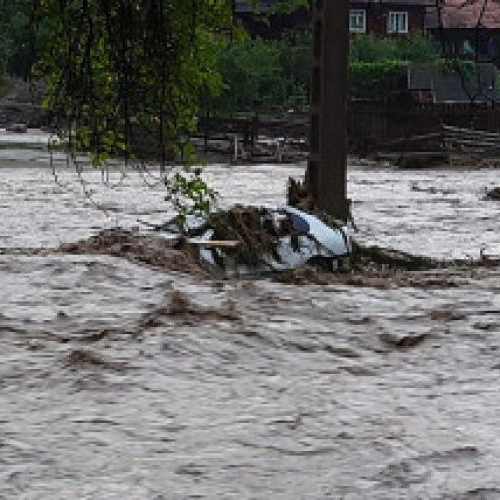 Atenționarea Cod Galben de inundații prelungită pentru județul Cluj