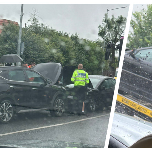 Accident rutier pe Calea Turzii din Cluj-Napoca