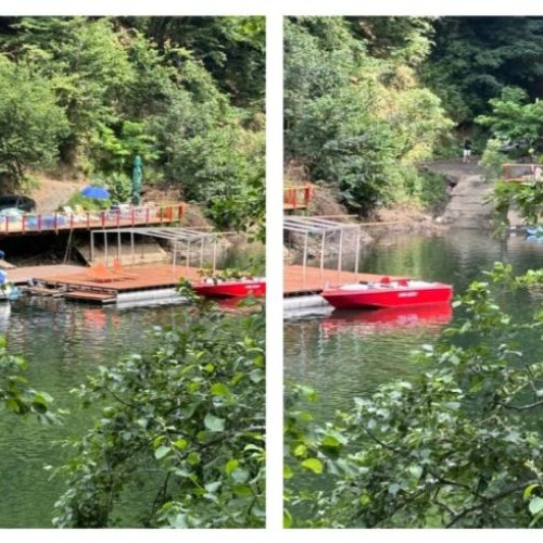 Se construiesc în continuare pontoane și structuri ilegale la Lacul Tarnița